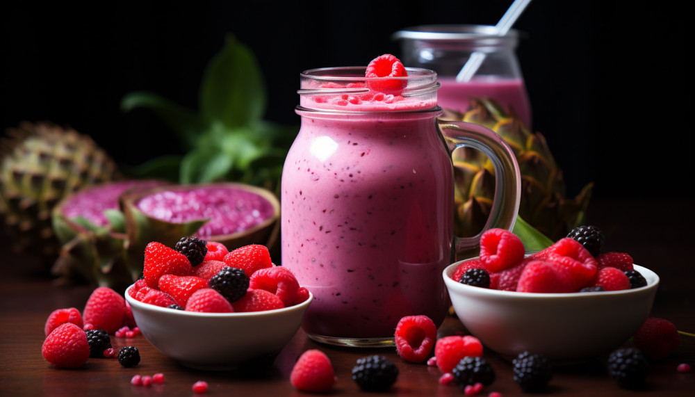 Comment faire le Milkshake à base de pitaya et de fruits exotiques ?